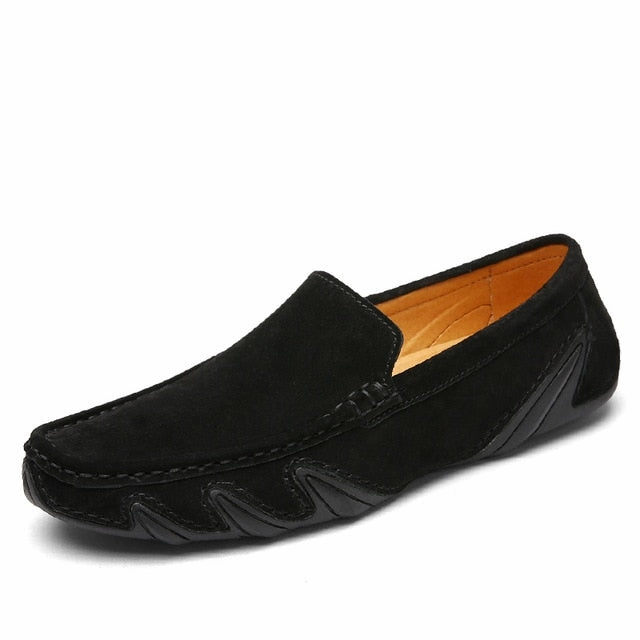 Hiking Boots For Tour Du Mont Blanc 2020 New Brand Quality Men Loafers Leather Breathable Men's Casual Shoes Men Driving Oxfords Shoe Flats Moccasins Shoes