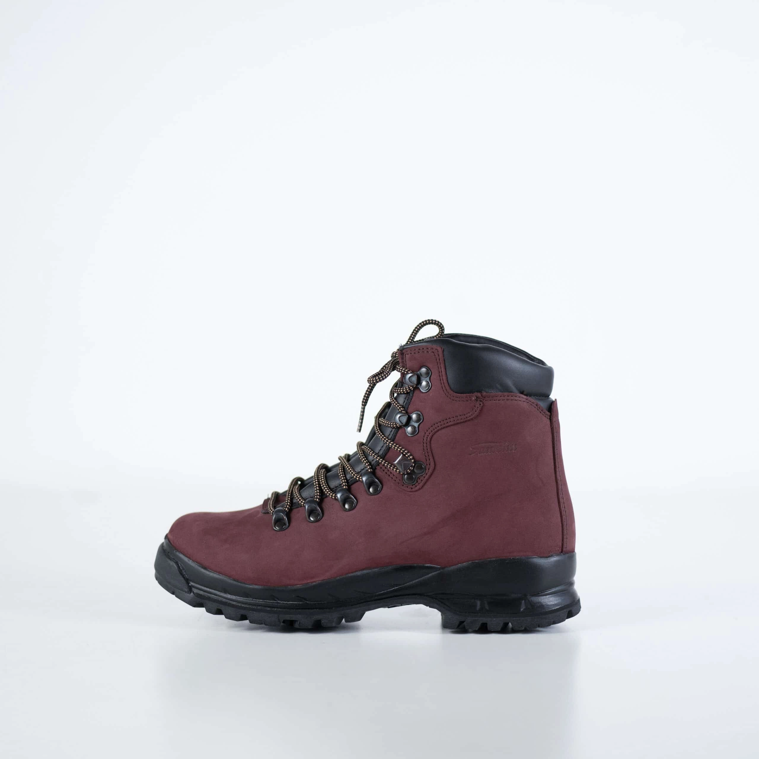 5531 Burgundy Hiking Bootsfor all weathers High Arch Hiking Shoes