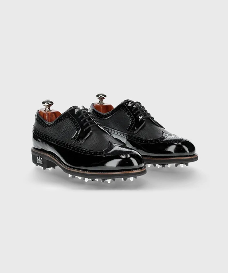 Waterproofing Leather Golf Shoes [Special Deal] Livorno Black - Men