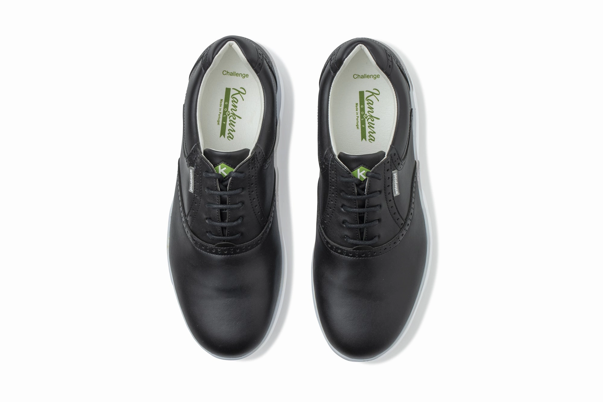 Waterproof Golf Shoes Spikes Challenge 04  Black   Men's Golf Shoes  CH004 01