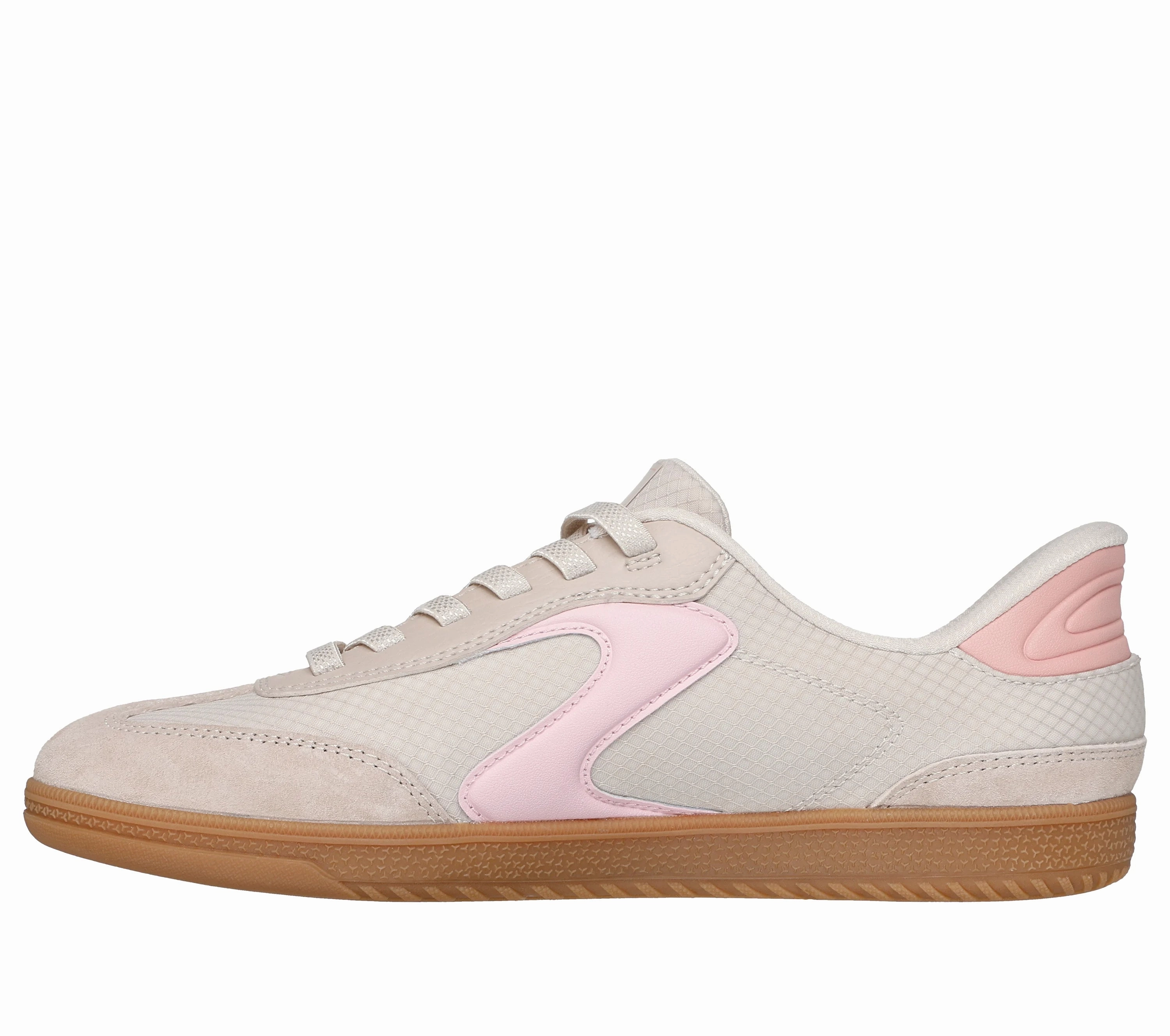 Best Dressy Sneakers Skechers Women's Hothshot Everyday Ease Slip-In Sneaker - Natural/Pink