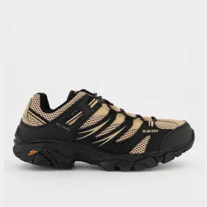 Hi-Tec Mens Tarantula Outdoor Shoes Beige Good Trail Hiking Shoes
