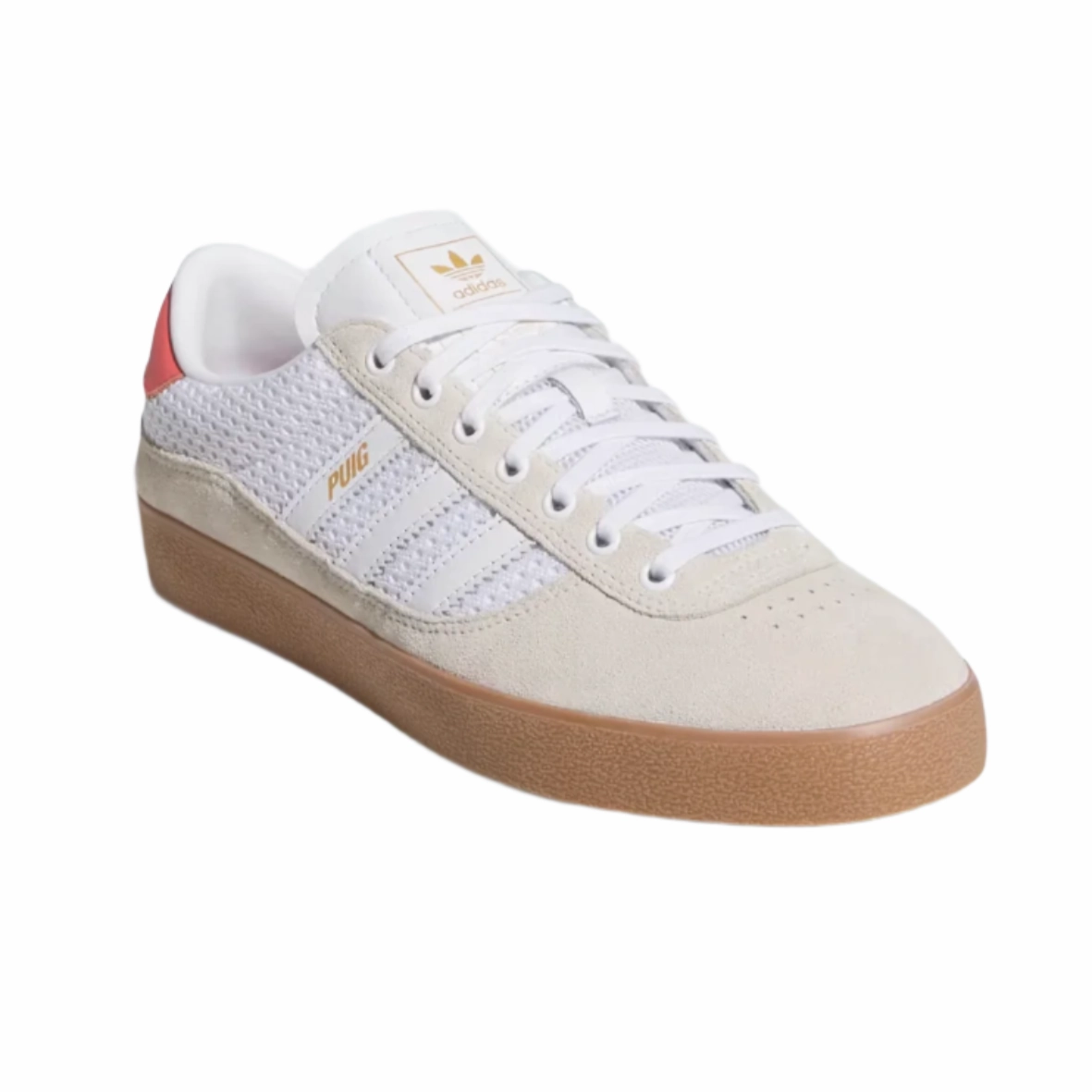 Adidas - Puig Indoor (Wonder White / Cloud White / Gum) Manteca 4 Skate