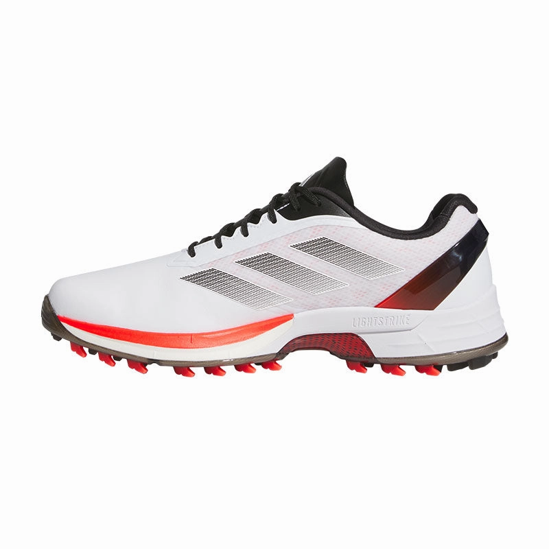 Waterproof Women Running Shoes ADIDAS Adizero ZG Men's Spikeless Shoes (White/Red/Black)