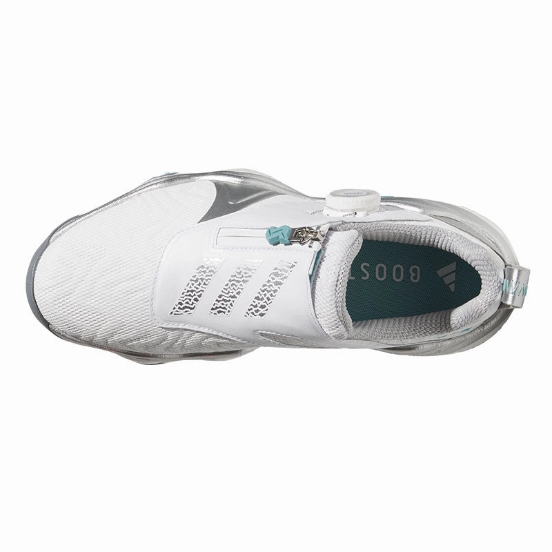 ADIDAS BOA 25 Women's Spikeless Shoes (White/Silver/Mint) Ignite Golf Shoes