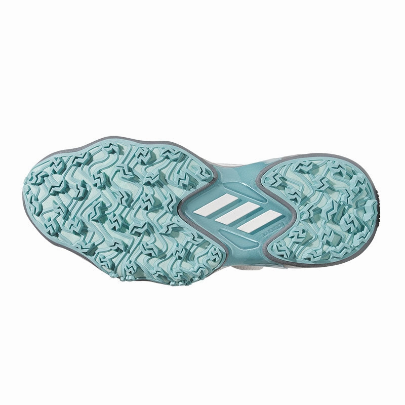 Near Me Golf ADIDAS BOA 25 Women's Spikeless Shoes (White/Silver/Mint)