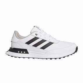 Waterproof Shoes Clearance ADIDAS S2G 24 Leather Men's Spikeless Shoes (White/Black)