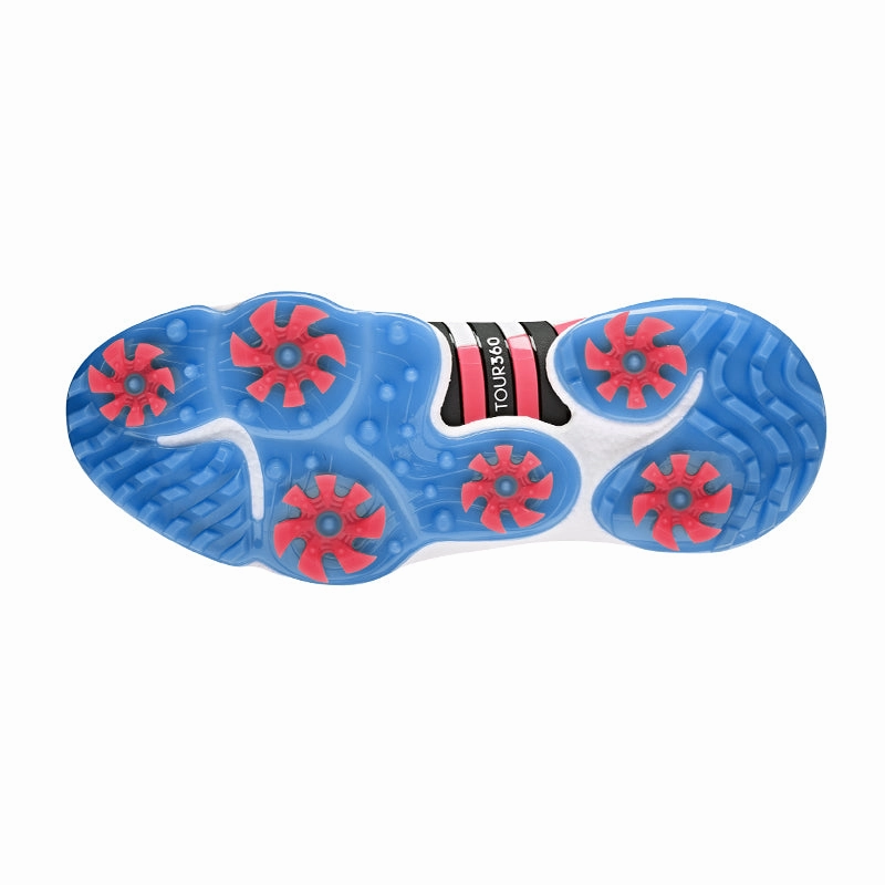 ADIDAS Tour 360 Infinity BOA Men's Spikeless Shoes (White/Black) Waterproof Shoes Plantar Fasciitis