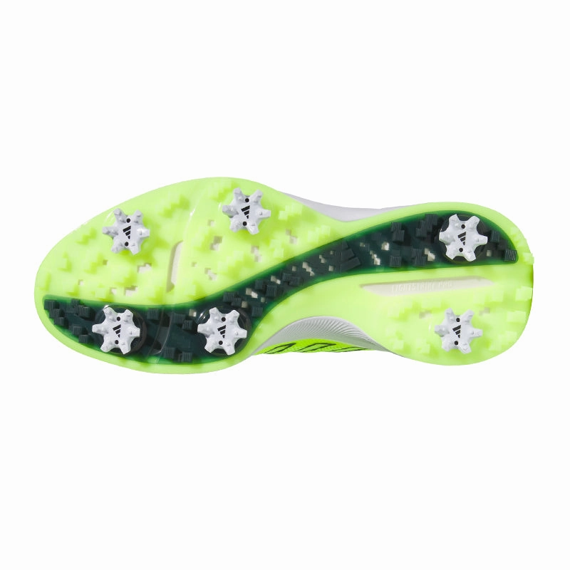 Wide Width  Golfing ADIDAS ZG23 Vent Men's Spiked Shoes (Lemon)