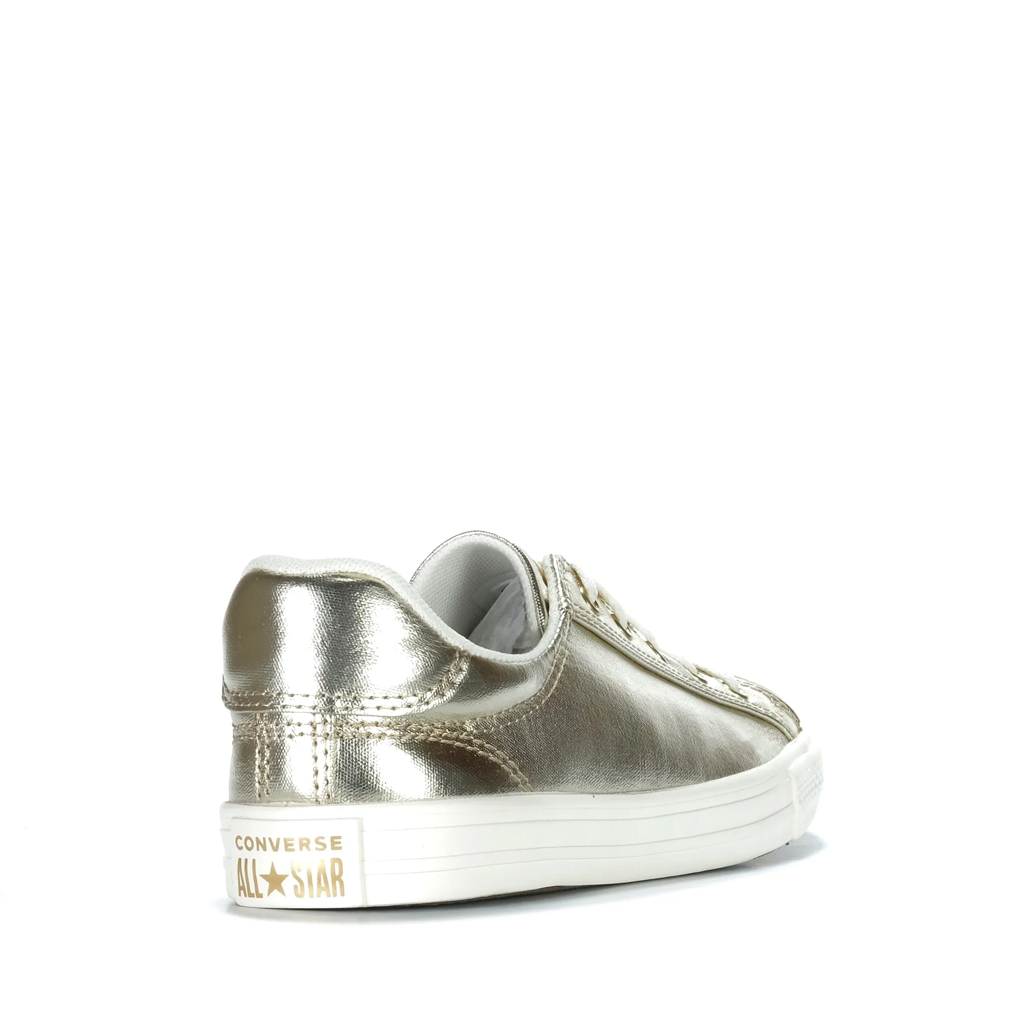 Converse Chuck Taylor Dainty Lucky Metallic Gold Best Walking Shoes For Travelling