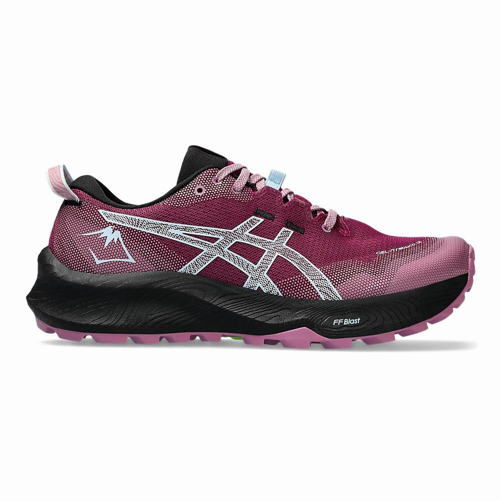 Women's Asics GEL-Trabuco 12, Blackberry/Light Blue, 11 B Medium History Of Asics Shoes