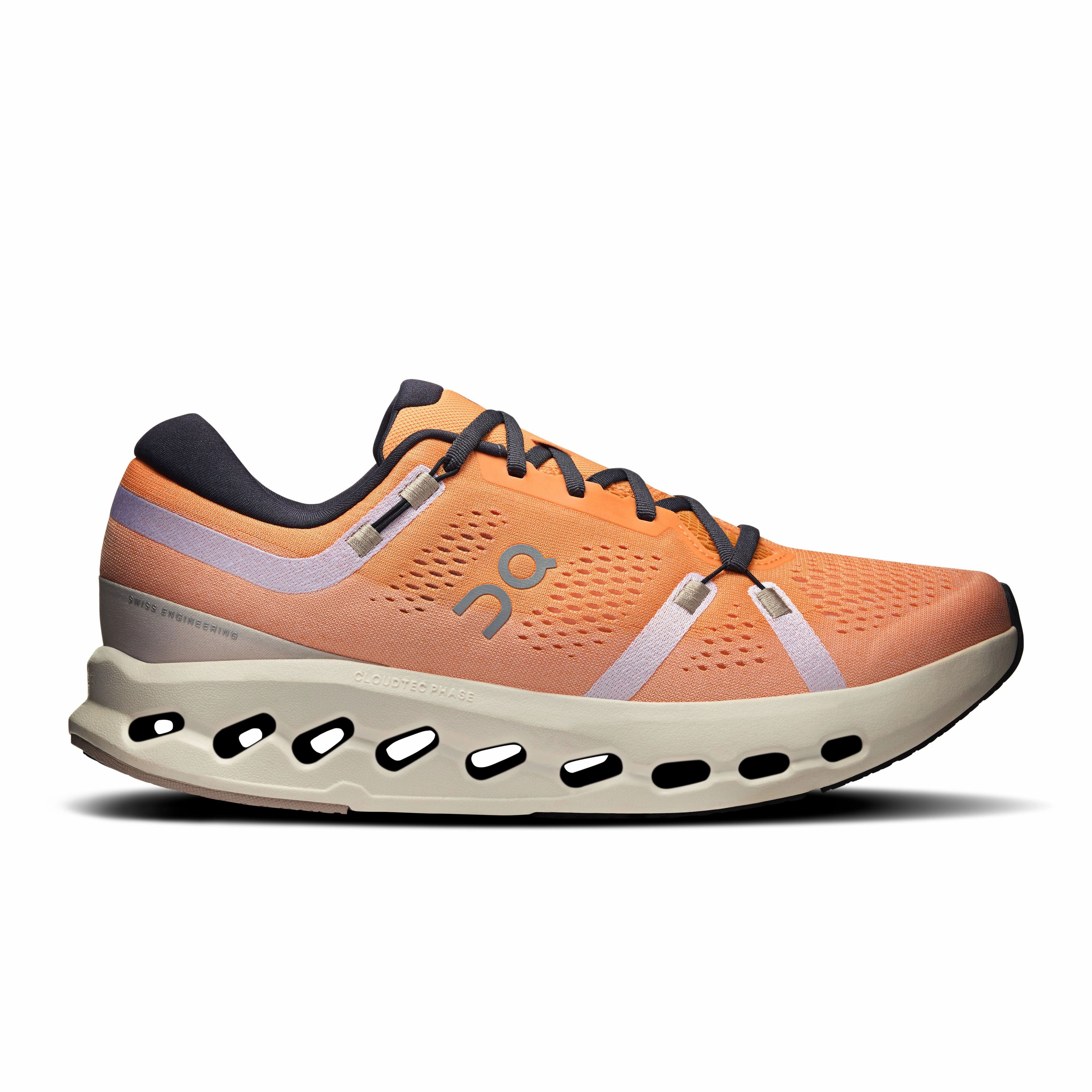 Toe Shoes Running Men's On Cloudsurfer 2 Running Shoe in Tangerine | Ivory