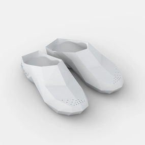 Steve Nash Shoes Nike FUSED footwear - Imori Mule - 3D printed footwear