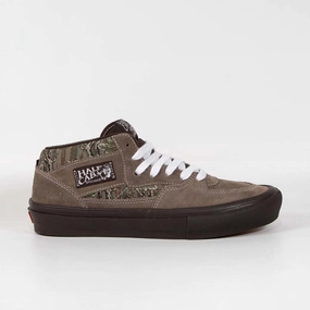 Skate Shoes From The Early 2000s Vans - Pedro Delfino Skate Half Cab '92 Shoes - Brown / Camo