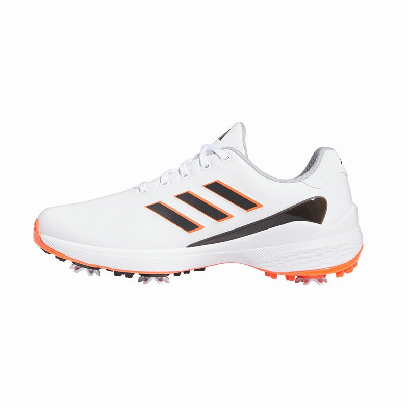 ADIDAS ZG23 Men's Spiked Shoes (White/Black/Red) Waterproof Track Shoes