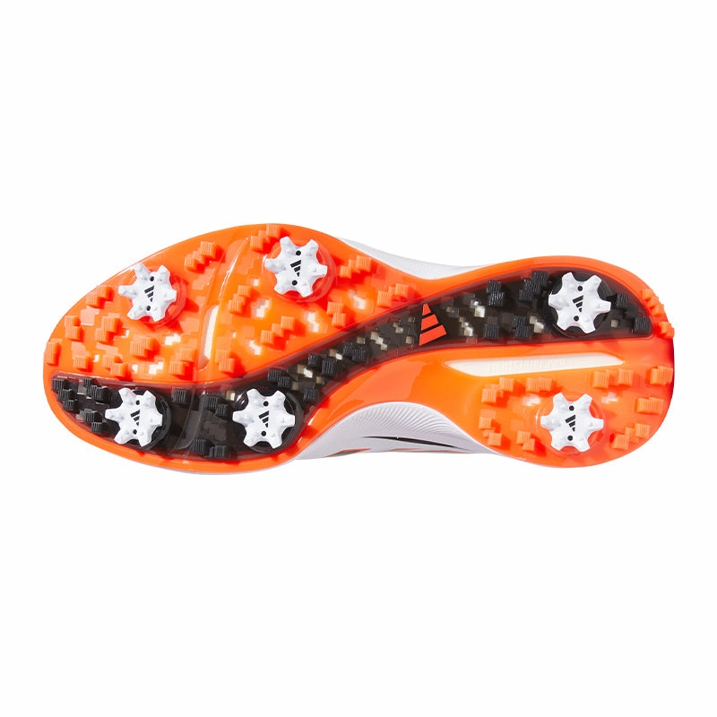 Best Waterproof Slip On Shoes ADIDAS ZG23 Men's Spiked Shoes (White/Black/Red)