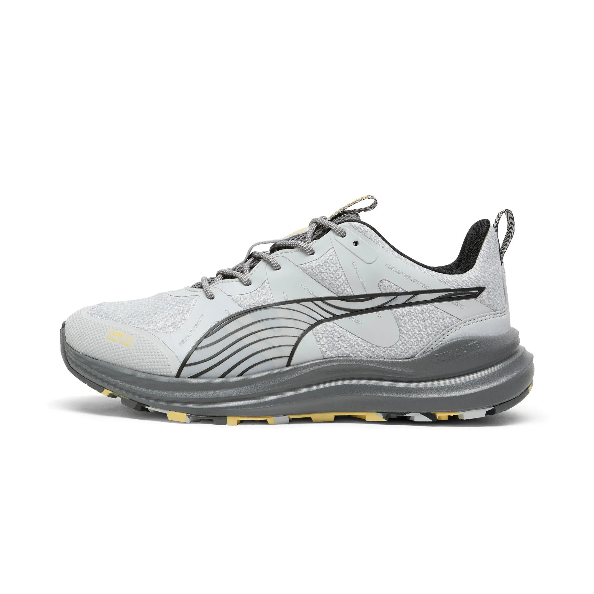 Importance Of Ankle Support In Trail Shoes Usa PUMA Men's Reflect Lite Trail Marbled Running Shoes