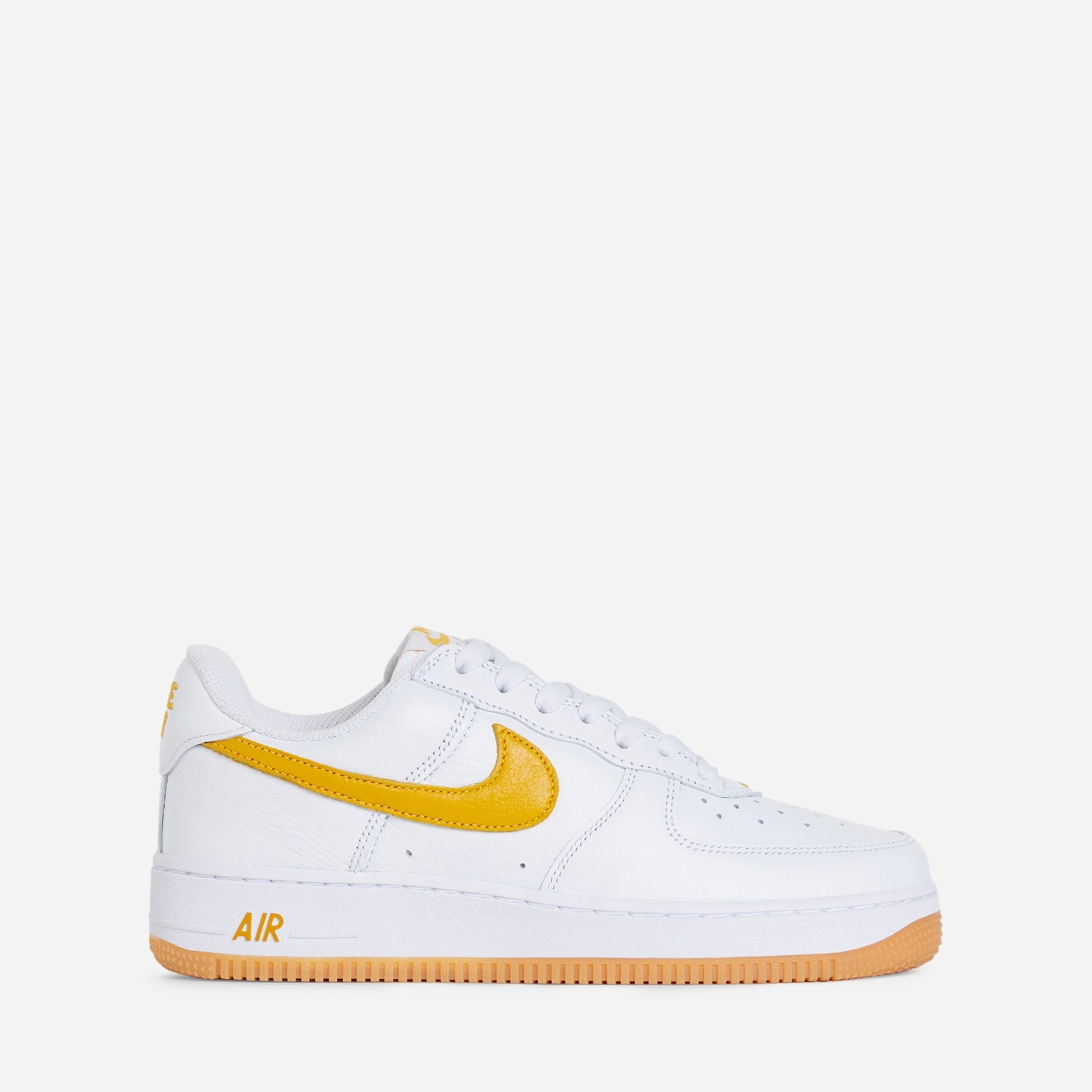 Air Force 1 Retro White | University Gold | Gum Yellow Shoes Nike Acg
