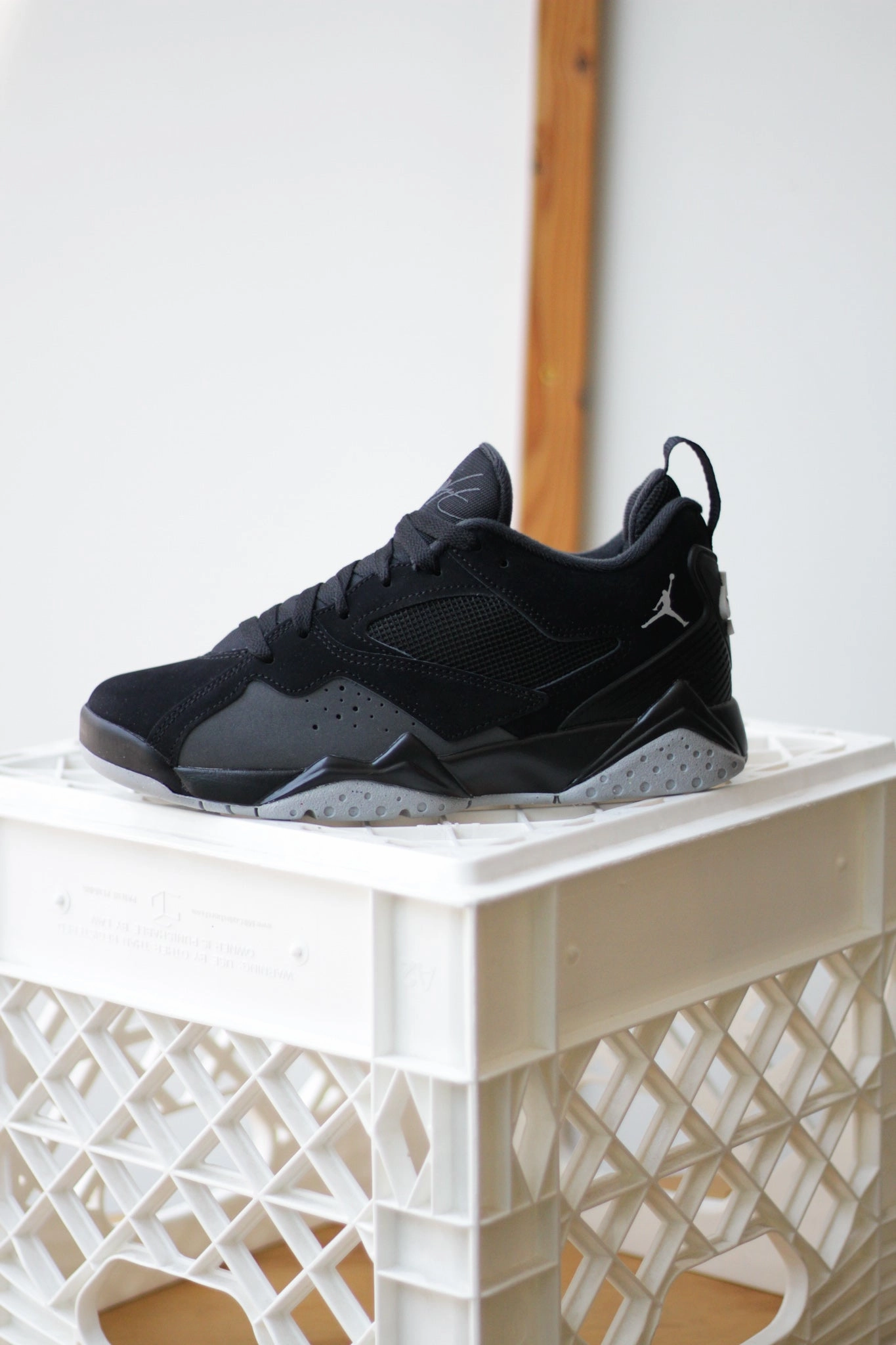 Nike Cricket Shoes AIR JORDAN MVP 92 "BLACK/WOLF GREY-ANTHRACITE"