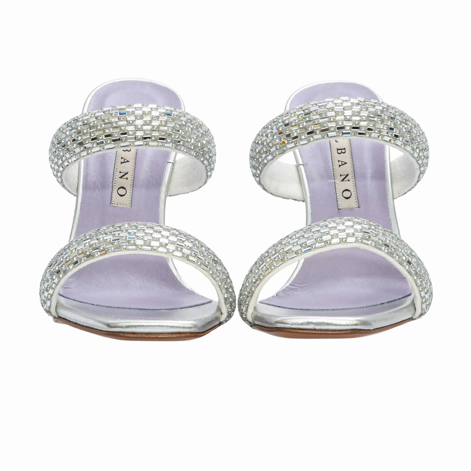 Albano Women's Silver Strass Sandal Dunns River Sandals
