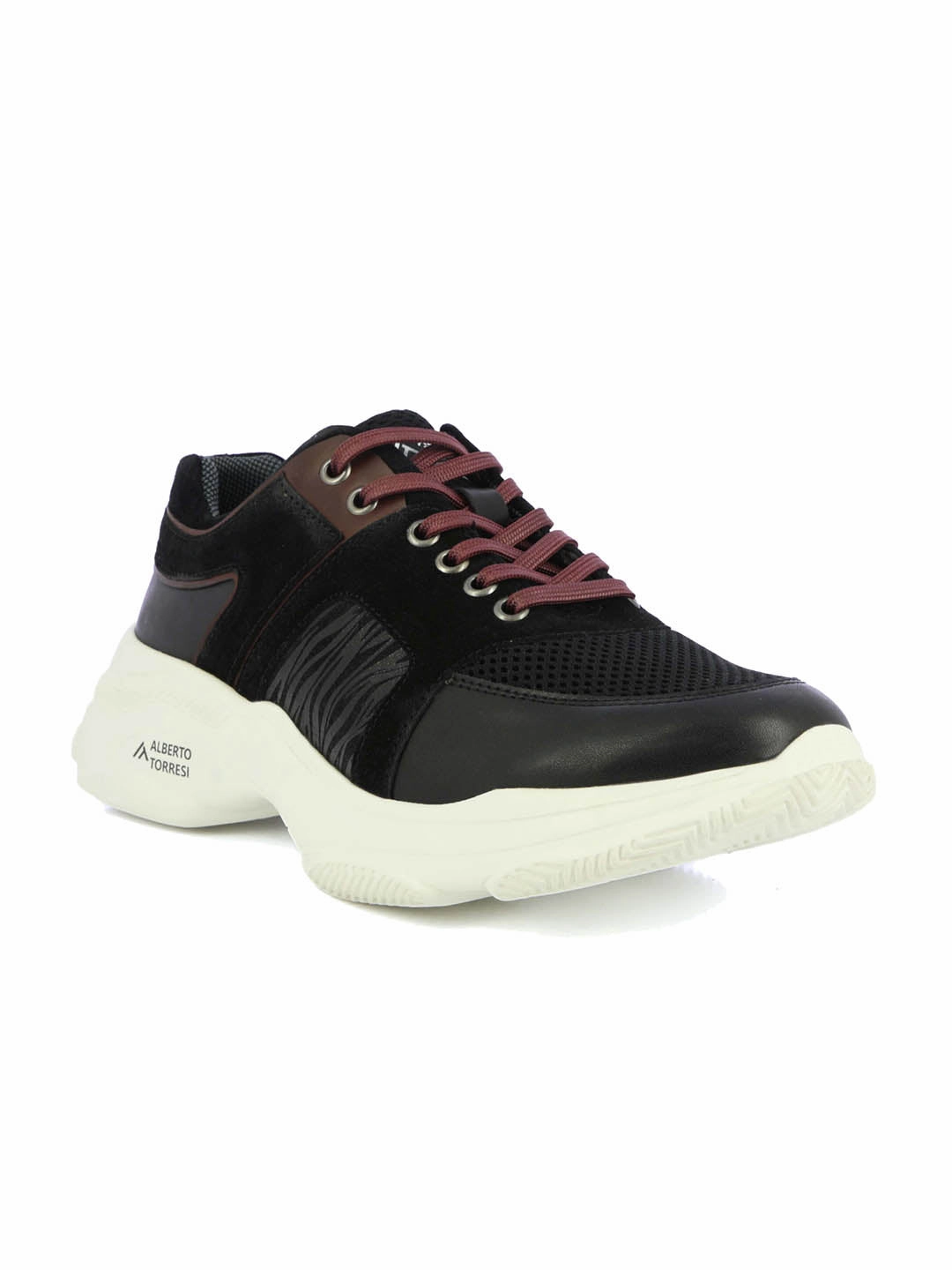 Running Shoes 1080 Alberto Torresi Black Laceup Sports Shoes