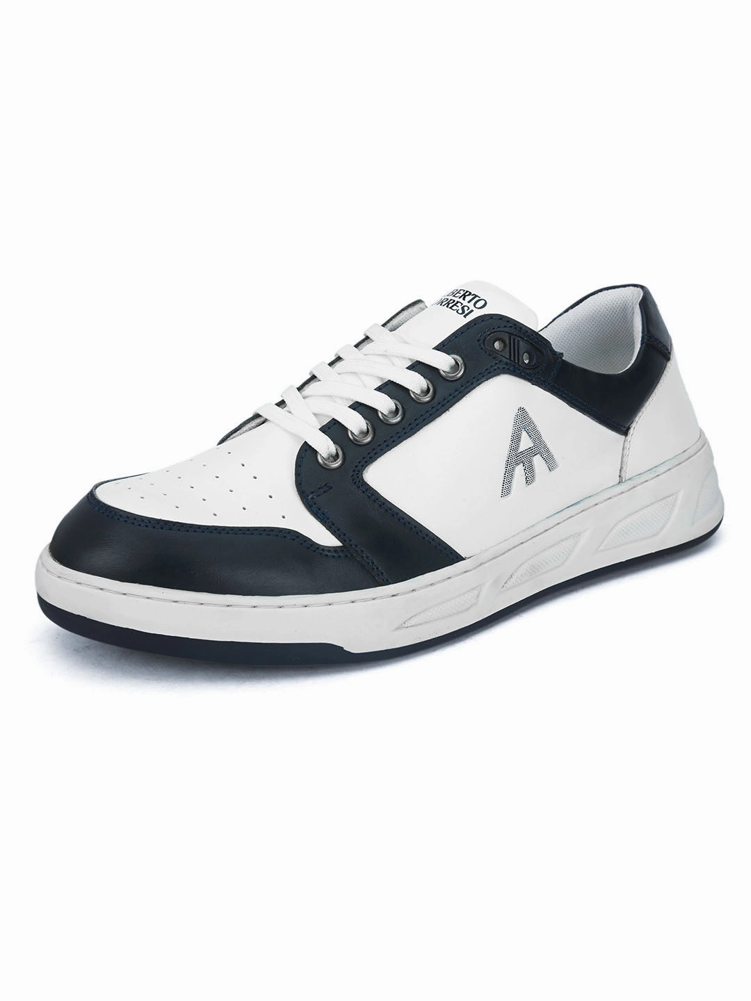 Alberto Torresi Synthetic Laceup Sneakers For Men Vegan Leather Sneakers