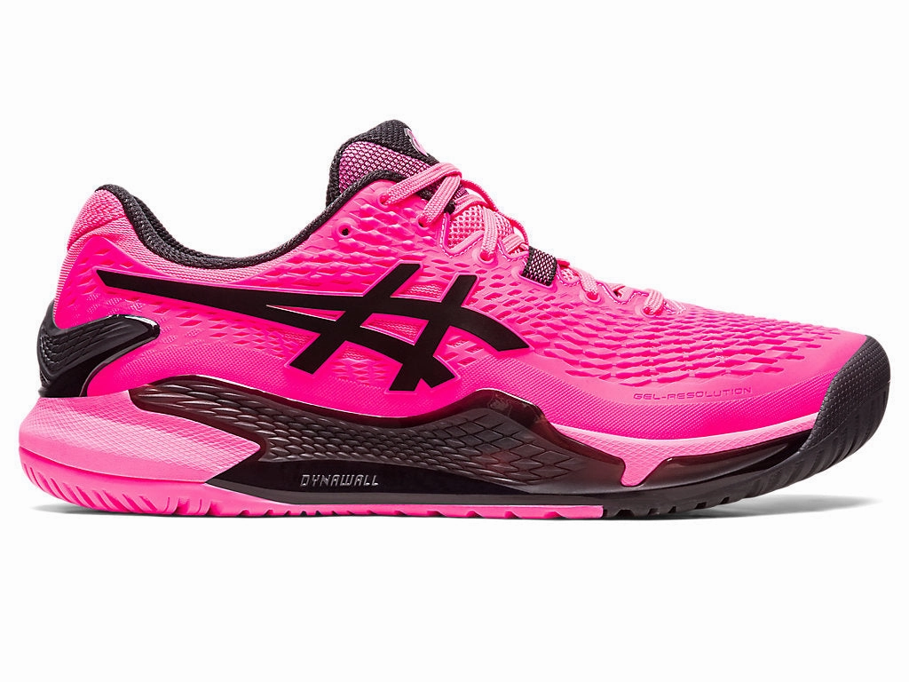 Asics Gel Kinsei 6 Running Shoe Men's Asics Gel-Resolution 9, Hot Pink/Black, 10.5 D Medium