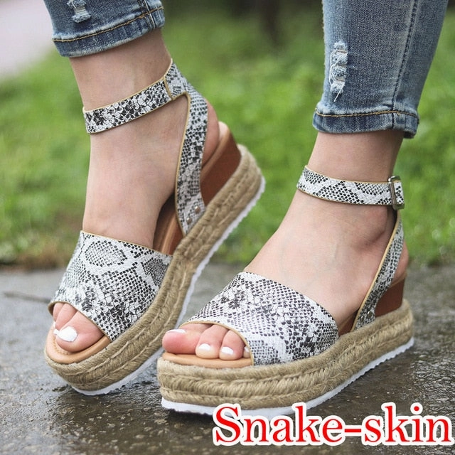 2020 Women Platform Sandals Wedges Shoes For Women High Heels Sandals Summer Shoes Flip Flop Chaussures Femme Platform Sandals