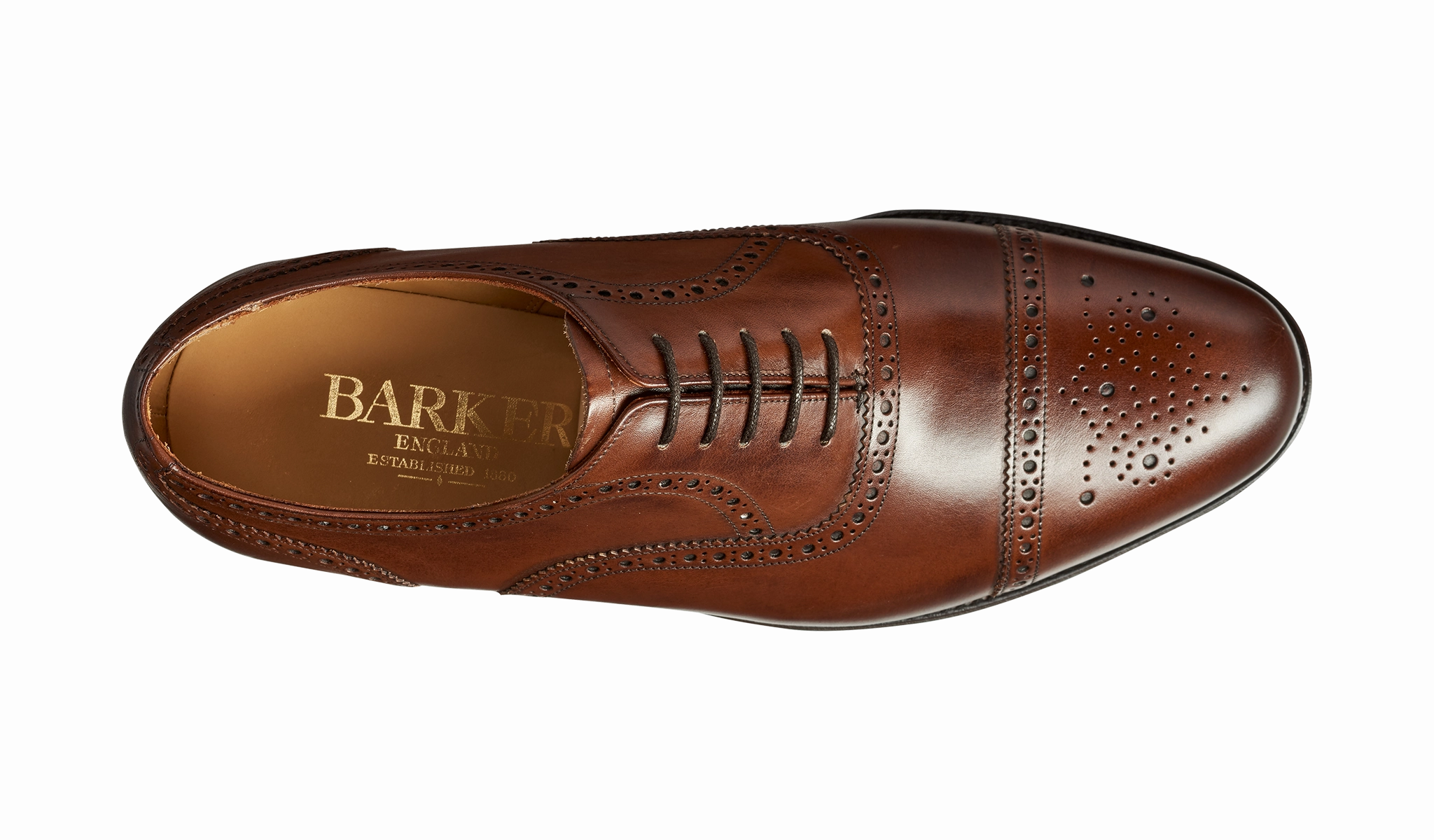 Salomon Outpulse Mid Gtx Hiking Boot Barker Mirfield Oxford Semi Brogue Shoe - Dark Walnut Calf