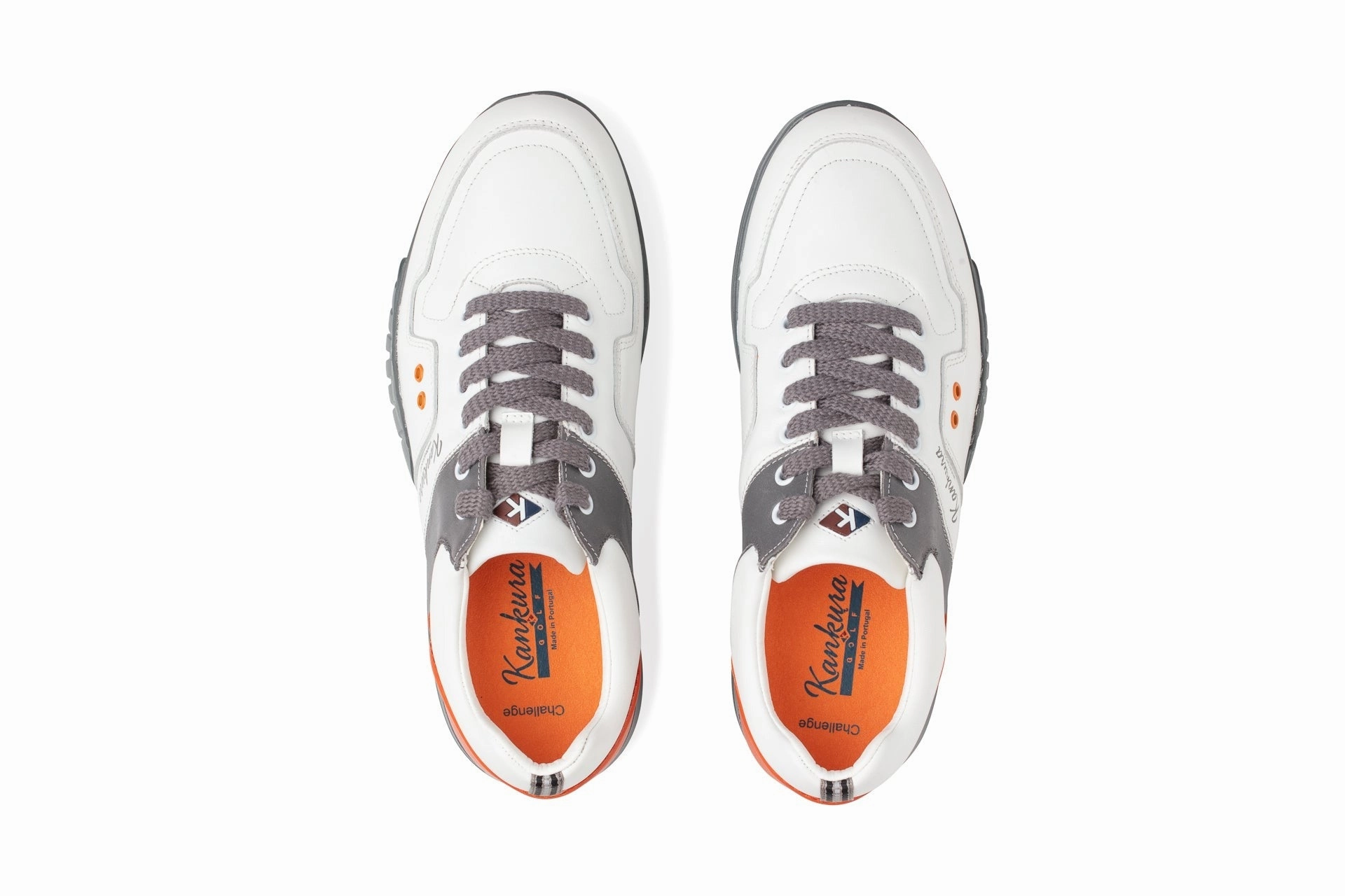 Challenge 01 White|Grey|Orange  Men's Golf Shoes CH001 01 Woodburn Ii Waterproof Shoe