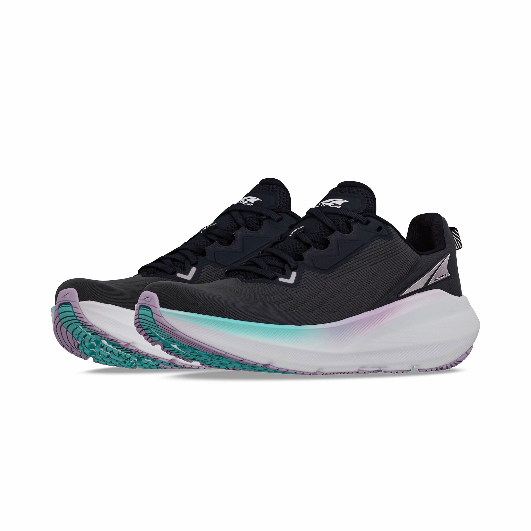 Best Running Shoe Overpronation Altra | Women's FWD Via Road Running Shoes - Black/Purple