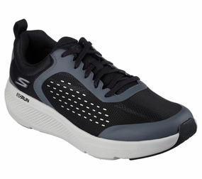 SKECHERS GO RUN ELEVATE - 220322 - BKGY Broad Feet Running Shoes