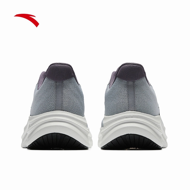 Plantar Fasciitis Hiking Boots ANTA Men Basic Running Shoes 1125C5509R-1 -GREY/GREY (Kasut Running Lelaki)