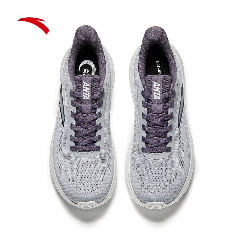 Boots For Work And Hiking ANTA Men Basic Running Shoes 1125C5509R-1 -GREY/GREY (Kasut Running Lelaki)