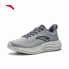 Top Five Hiking Boots ANTA Men Basic Running Shoes 1125C5509R-1 -GREY/GREY (Kasut Running Lelaki)