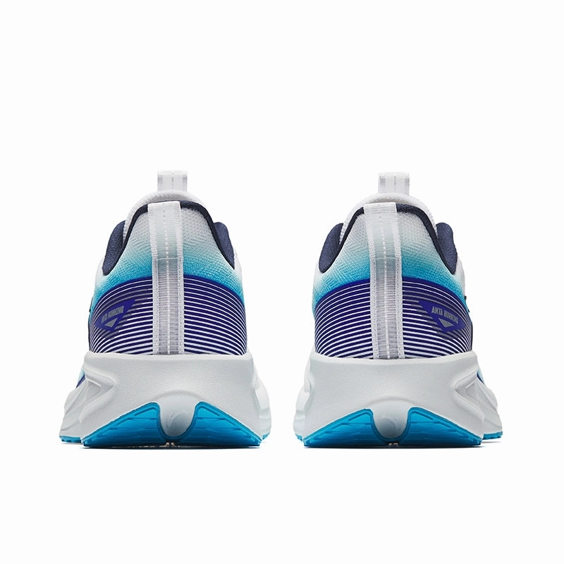 Climbing Shoe Review ANTA Men Gazelle (SS) Running Shoes -112525526U-2 White/Blue (Kasut Larian/Kasut Joging Lelaki)