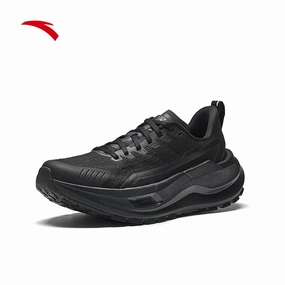 Badminton A970 Nitrolite ANTA Men KUNLUN Running Shoes 1125B5590-4 -Black (Kasut Larian Lelaki)