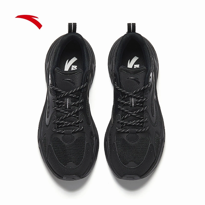 ANTA Men Pulse Casual Shoes 1125B8856-2 -Black (Kasut Kasual Lelaki) Giorgio Armani Casual Shoes