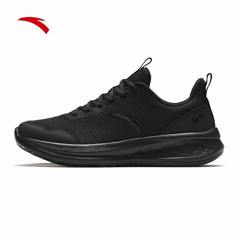 Bt Boom Badminton Shoe ANTA Men Running Shoes - Black 9124E5513-4 (Kasut Larian)