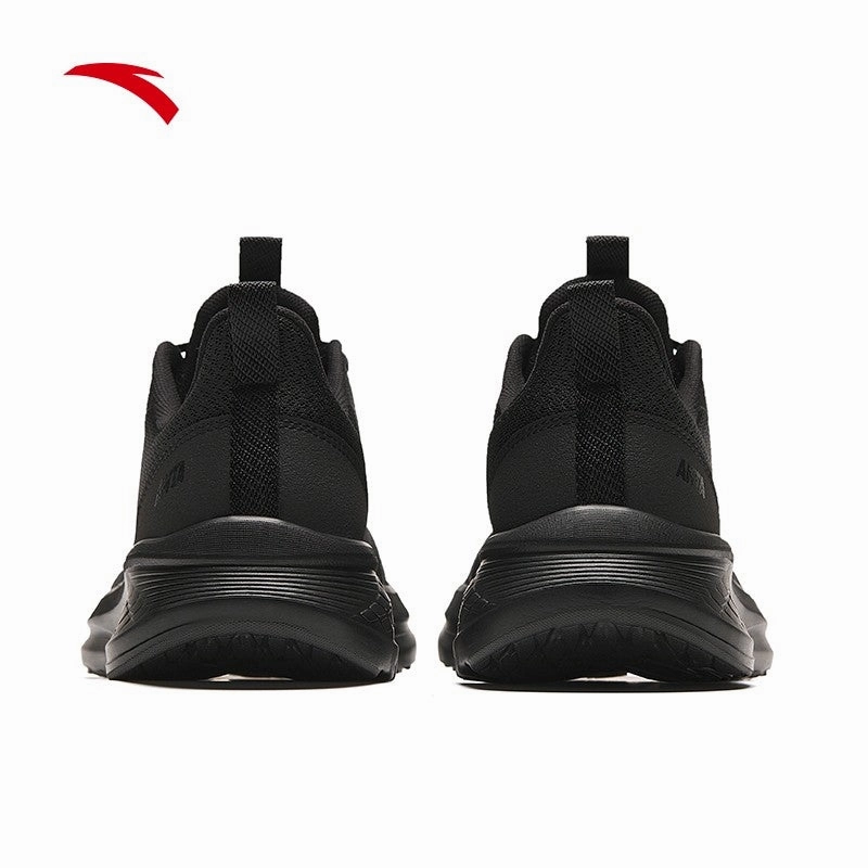Badminton Shoes Weight ANTA Men Running Shoes - Black 9124E5513-4 (Kasut Larian)