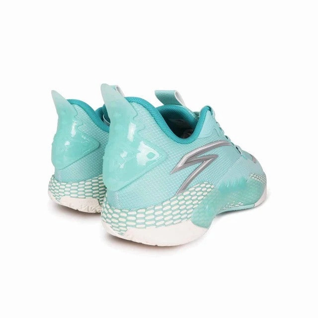 Mid Waterproof Hiking Boot ANTA Men Shock Wave Basketball Shoes 1124B1611-2 -ice green/white (Kasut Bola Keranjang Lelaki)