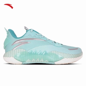 ANTA Men Shock Wave Basketball Shoes 1124B1611-2 -ice green/white (Kasut Bola Keranjang Lelaki) Merrell Suede Hiking Boots