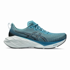 Asics Tennis Shoes Guide Men's Asics Novablast 4, Blue Teal/Evening Teal, 10 D Medium