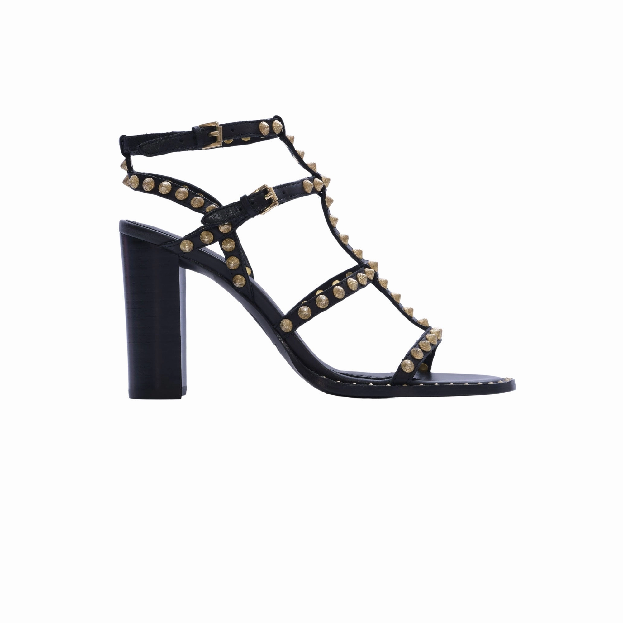 Prada Sandals ASH Women's Brasil Black Heels Sandal