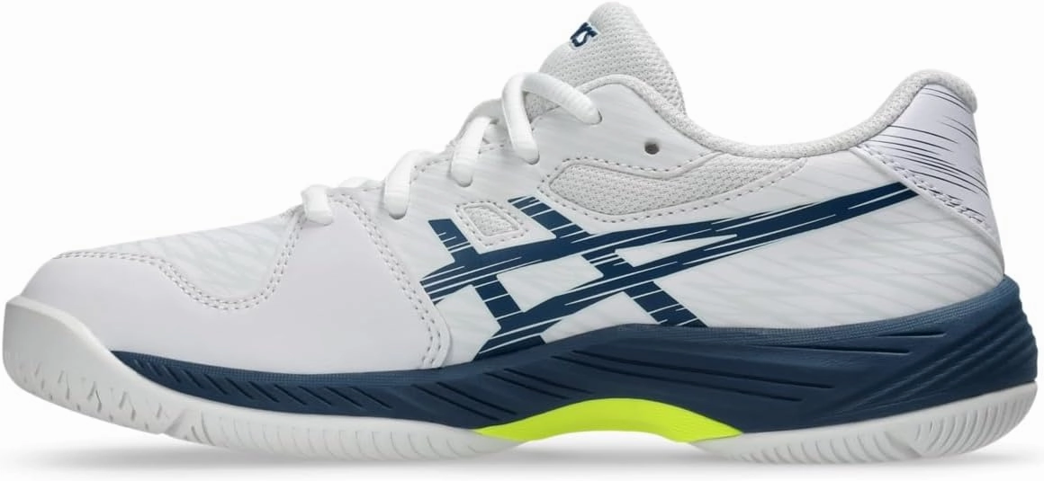 White Shoes Asics ASICS Kid's Gel-Game 9 Grade School Tennis Shoes