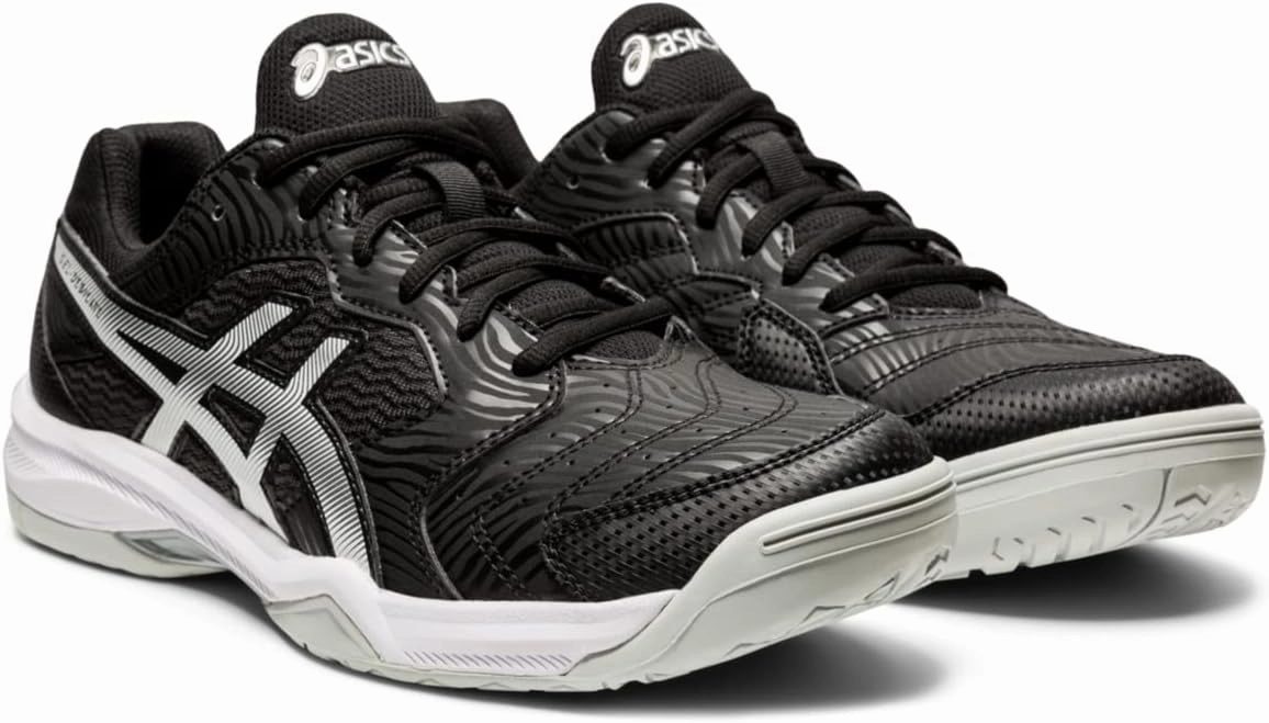 ASICS Men's Gel-Dedicate 6 Tennis Shoes, 9, Black/White Asics Shoes Sneaker
