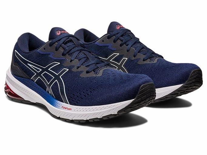 Asics 5k Running Shoes Asics Mens GT-1000 11 (2E) - Indigo Blue/Midnight