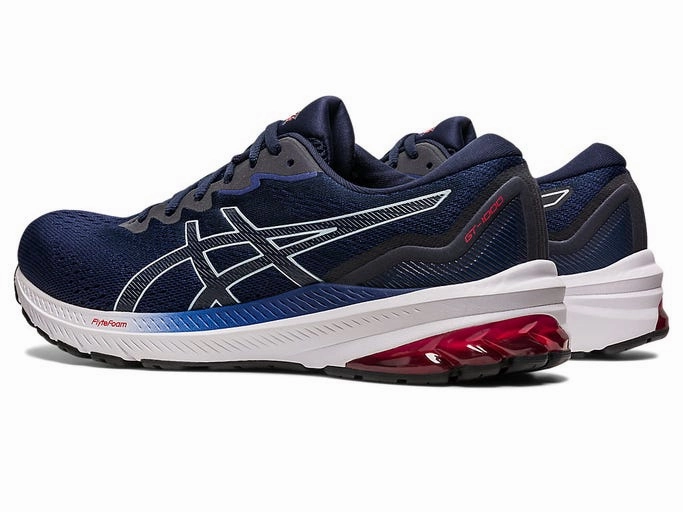 Asics Mens GT-1000 11 (2E) - Indigo Blue/Midnight Womens Asics Gel Shoes