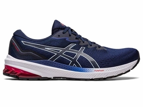 Asics Mens GT-1000 11 (2E) - Indigo Blue/Midnight Asics Gel Contend 9 Wide Running Shoes