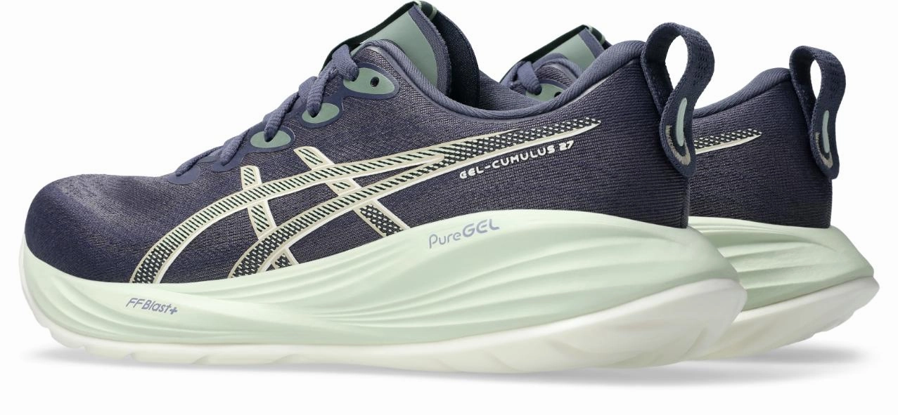 Asics Shoes Padel Asics Womens Gel Cumulus 27 (D) - Indigo Fog/Cream